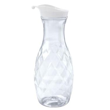 Imagem de Garrafa De Suco Cristal 1,2 Litros Com Tampa 25x9 Cm - Tiba