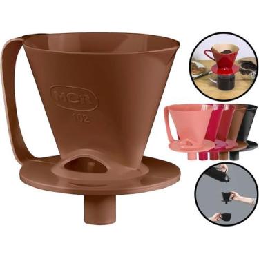 Imagem de Suporte Para Coador De Café Plástico Suporte Filtro 102 Para Garrafas 