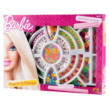 Imagem de Kit de Miçangas Barbie F0015-2 Fun - 100 Peças