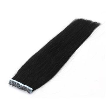 Imagem de Mega Hair Fita Adesiva Castanho 70Cm - 10 Peças - G8