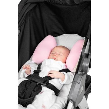 Imagem de Suporte para Cabeça Borboleta Rosa Baby Pil - Baby Pil
