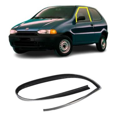 Imagem de Borracha Vidro Porta Canaleta Fiat Palio Strada 2 Portas Le - Disk Bor