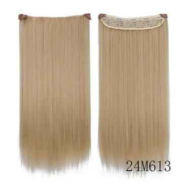 Imagem de Aplique  Extensão Tic-Tac Idêntico ao Cabelo Humano 70 cm Liso - Weng 