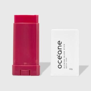 Imagem de Blush em Bastão Rosa - Glowing Blush Stick Spice Pink Océane Limited 1