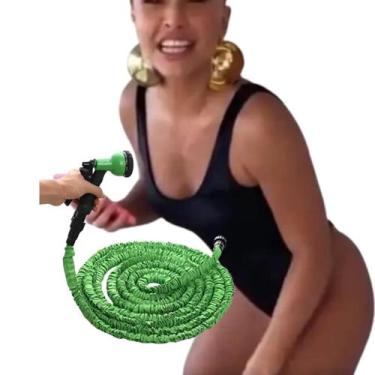 Imagem de Mangueira de Gotejamento Jardim Expansivel 7 Jatos 10 Metros - SMART O