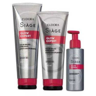 Imagem de Eudora Siage Glow Expert: Shampoo E Condicionador E Balm Fin