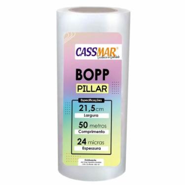 Imagem de BOPP Pillar Para Laminação Bobina A4 21,5cmx50m Cassmar 01un