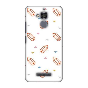 Imagem de AMZER Capa dura impressa de designer artesanal fina para Asus ZenFone 3 Max ZC520TL - Papelaria