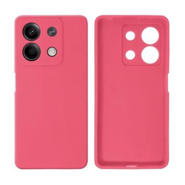 Imagem de Capa Silicone Flex Redmi Note 13 5G Proteção de Câmera Lisa - GCM CASE