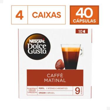 Imagem de Combo 40 Cápsulas Caffé Matinal Dolce Gusto