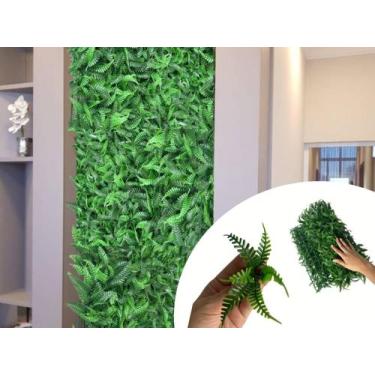 Imagem de 14 Painéis Rico em Folhas Artificiais Sensação Natureza Aparência Real