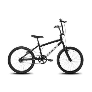 Imagem de Bicicleta Infantil Aro 20 KOG Cross BMX e Freios V-Brake, Preto, Branc