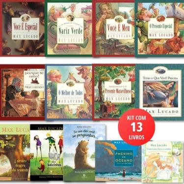Imagem de Kit Max Lucado Infantil Coleção Completa - (13 Livros), Único