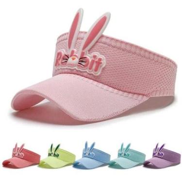 Imagem de Viseira Infantil Boné Chapéu Tiara Criança Bebê Praia - Atacadão Têxti