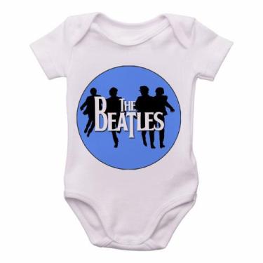 Imagem de body nenê criança roupa bebê Beatles Rock - Empório Dutra, M   ( 2-4 M
