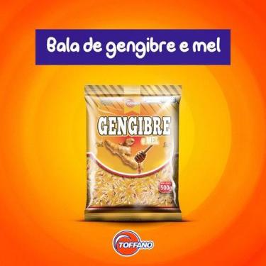 Imagem de Bala Dura Gengibre Ideal Para Festas De Aniversários - Toffano