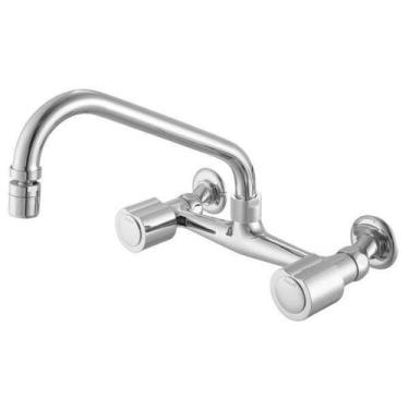 Imagem de Misturador para Cozinha de Parede 3003 C 40 Domus Meber Metais