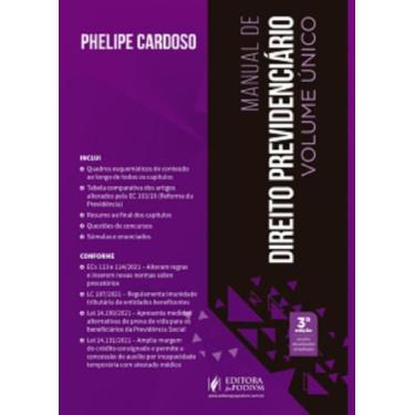 Imagem de Manual de Direito Previdenciário - Volume Único - 3ª Edição (2022) - J