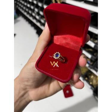 Imagem de Anel de formatura feminino pedra Azul Safira ( Administração / Engenha