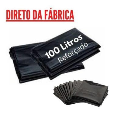 Imagem de Saco De Lixo 100 Litros Reforçado - HIGIPACK