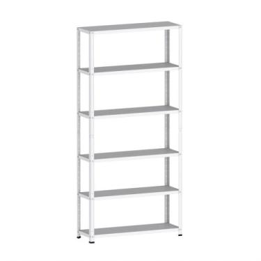 Imagem de Estante Montável de Aço Com 06 Prateleiras Sem Reforço Pandin 1,75 X 0