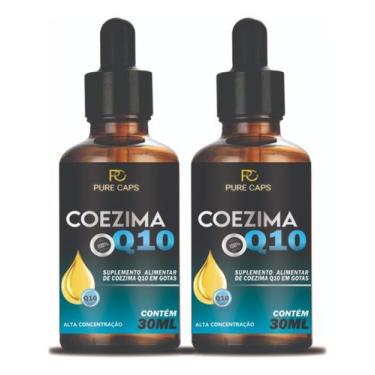 Imagem de Kit 2 Coq10 Gota Pure Caps 30ml - 100% Original