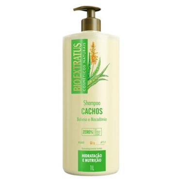 Imagem de Shampoo Cachos Hidratação e Nutrição 1L Bio Extratus - BIOEXTRATUS