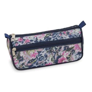 Imagem de Estojo Necessaire LS EE1194 com bolso frontal - LS Bolsas