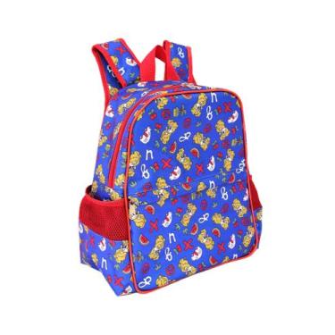 Imagem de Mochila Masculina Infantil LS Bichinhos Em Rip Stop 4 Divisões - MO425
