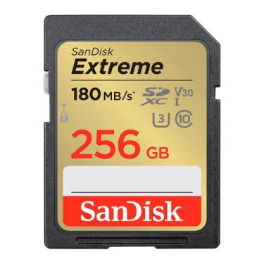 Imagem de Cartao de Memoria SD Sandisk Extreme 256GB / C10 / 180MBS - (SDSDXVV-2