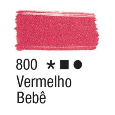 Imagem de Tinta Tecido Fosca 37ml Tons Claros Acrilex, 800 - VERMELHO BEBê