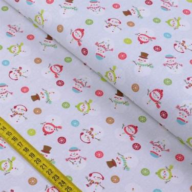 Imagem de Tecido Estampado para Patchwork -  Candy Christmas 04 (0,50x1,40) - Fa