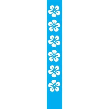 Imagem de Stencil Opa 4 X 30 cm - Flores Teen - 764 - Opa Criando Arte