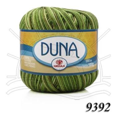 Imagem de Linha Duna Círculo Mescla 100g, 9392 TRILHA OU FOLHA