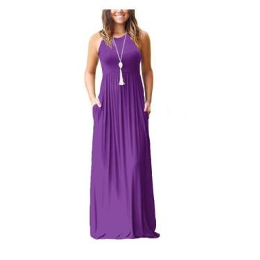 Imagem de Vestido Longo Costa Nadador malha Viscolycra confortavel ve 116 - Ind 