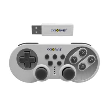Imagem de COIORVIS mini Pro Wireless Controller, ALPS Joystick, Retro Gamepad for Switch2,Switch, PC, Steam Deck, Android, Raspberry PI, iPhone, iPad, macOS and Apple TV
