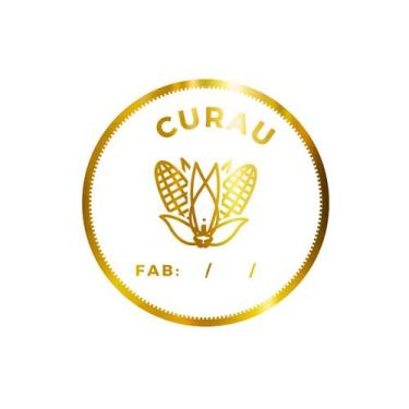 Imagem de Adesivo "Curau" - Ref.2217 - Hot Stamping - 40 unidades - Stickr - Riz