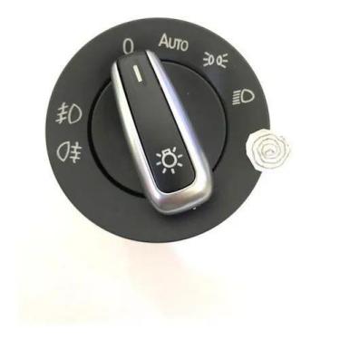 Imagem de Chave Interruptora - GPTrend,  Preto - Luzes com Farol Milha e Neblina