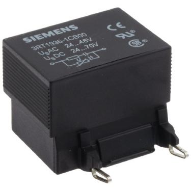 Imagem de Siemens Supressor de surto 3RT19 36-1CB00, design de elemento RC, tamanho S2 - S3, tensão de alimentação de controle nominal 24-48VAC