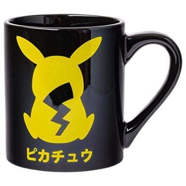 Imagem de Silver Buffalo Caneca de cerâmica Pokemon Pikachu Katakan Silo, 400 ml