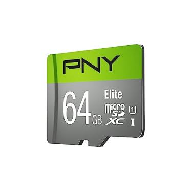 Imagem de Cartão Memória Micro SDXC 64GB Elite 100MBs PNY