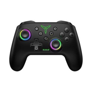Imagem de Controle Sem Fio Switch Pro - Joystick com Dupla Vibração - Compatível