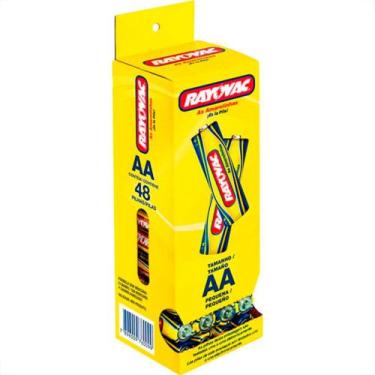 Imagem de Pilha Rayovac Amarela.Peq.Tubo C/48