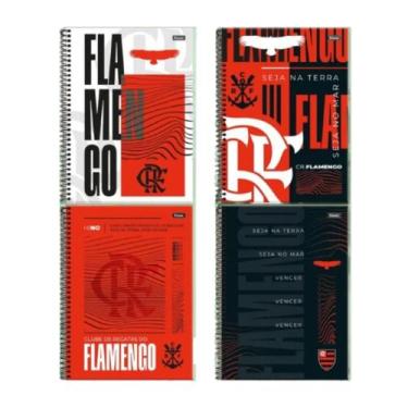 Imagem de Caderno Universitario 240F 15M Flamengo Foroni