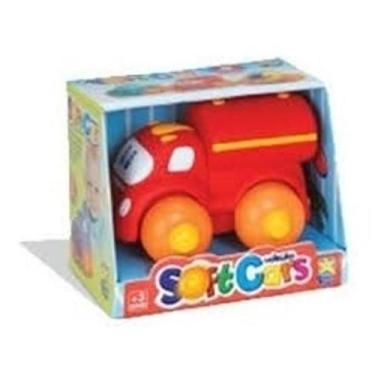 Imagem de Carrinho Coleção Soft Cars - Mordedor Para Bebê - Diver Toys