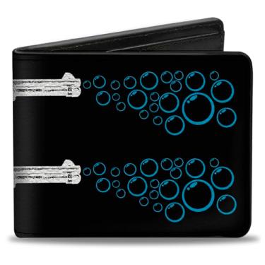 Imagem de Buckle-Down Espingarda de carteira masculina padrão, 10 x 8,89 cm