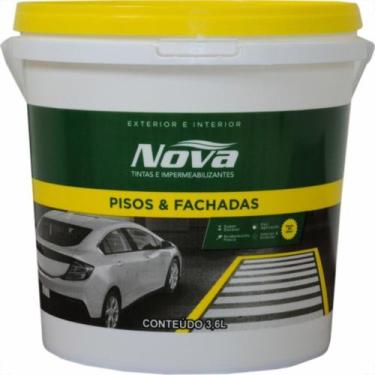 Imagem de Tinta Novatintas Piso 3,6L Cinza Galao - NOVA TINTAS