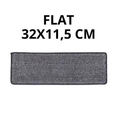 Imagem de Kit Refil para Mop Flat, Giratório E Spray  Alta Absorção em Microfibr