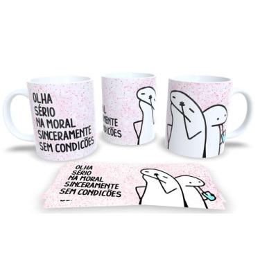 Imagem de Caneca de Porcelana Personalizada Flork Frases Engraçadas, Divertidas 