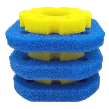 Imagem de CSGLWDP Almofada de mídia de filtro de esponja de espuma de substituição compatível com Polar Aurora/SUNSUN CPF-250, CPF-180 e VIVOHOME/VIVOGROW 2380 GPH/2630 GPH, filtro de lago de pressão Goplus